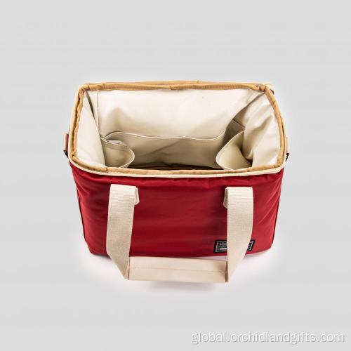 Red Large Capacity Cooler Bag on sale